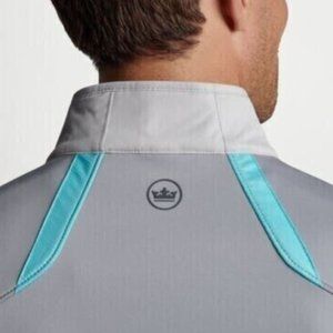 NWT $178 Peter Millar Crown Men's Fuse Elite Hybrid Vest  Grey Large MF22EZ46